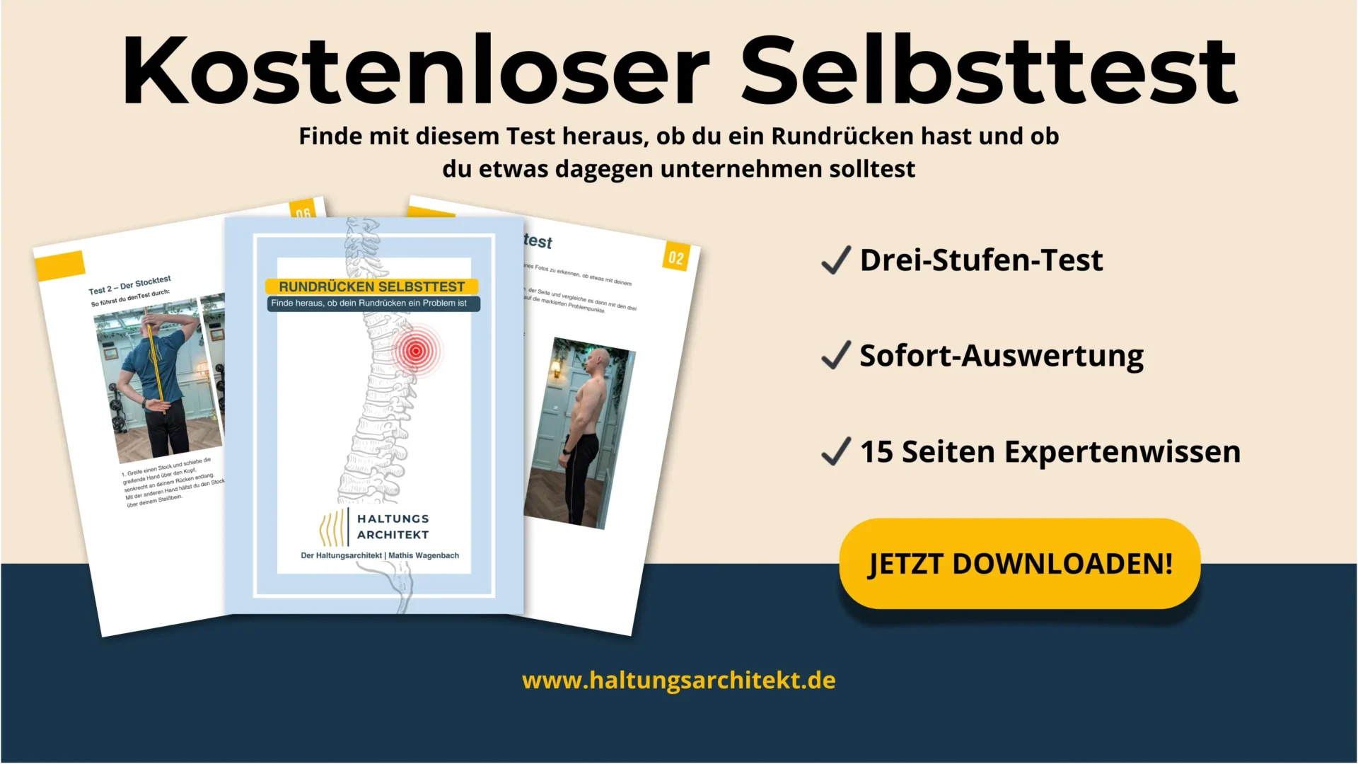 Selbsttest: Hast du einen Rundrücken? Finde es heraus.